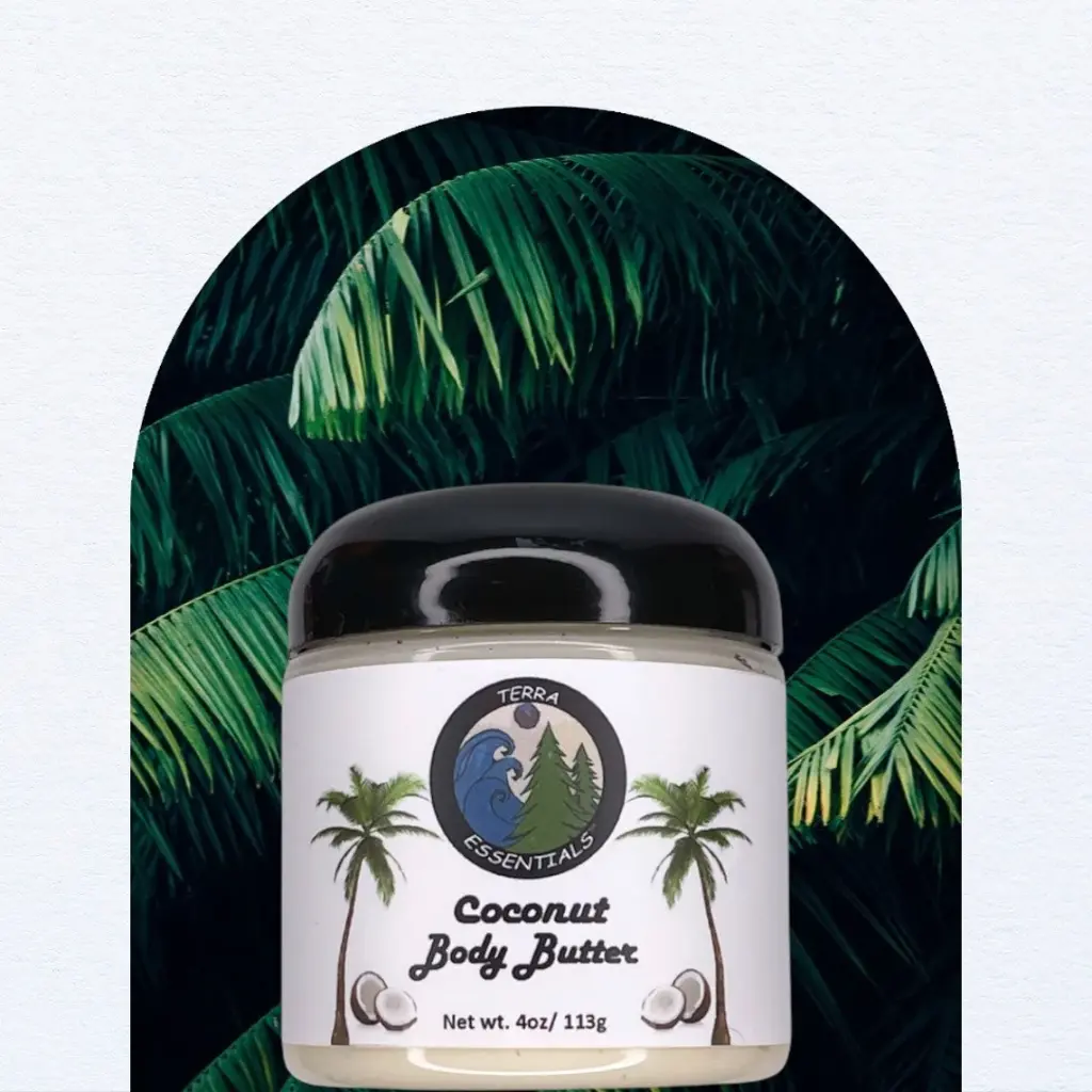 椰子身體潤膚霜