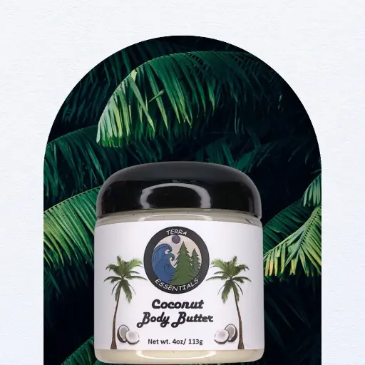 椰子身體潤膚霜